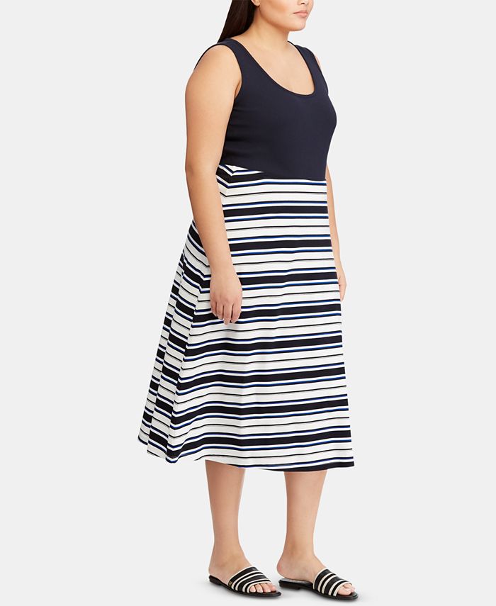 Lauren Ralph Lauren Plus Size Striped Skirt Macy's