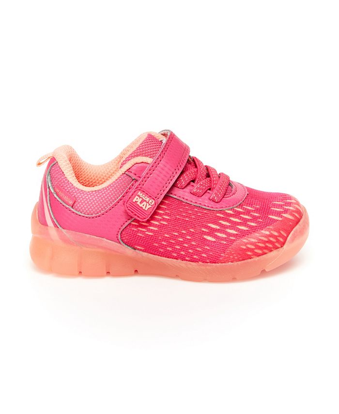 Stride Rite Toddler Girls Made2Play Lighted Neo Sneakers - Macy's