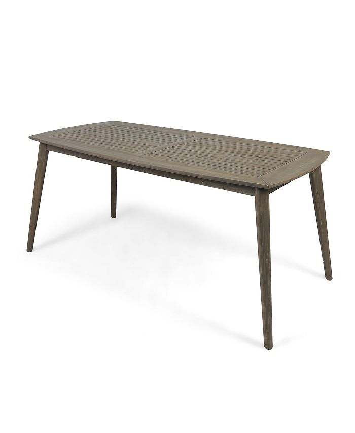 Noble House - Sunqueen Outdoor Dining Table, Quick Ship
