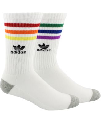 adidas - Men's Three-Stripe Crew Socks