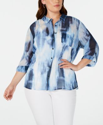 macy's tommy hilfiger plus size