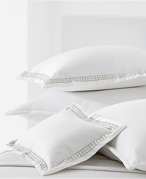 Lauren Ralph Lauren Spencer Embroidery Standard Sham & Reviews Bedding Collections Bed