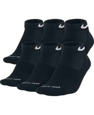 Nike Men's Socks Dri Fit Low Cut 6 Pack