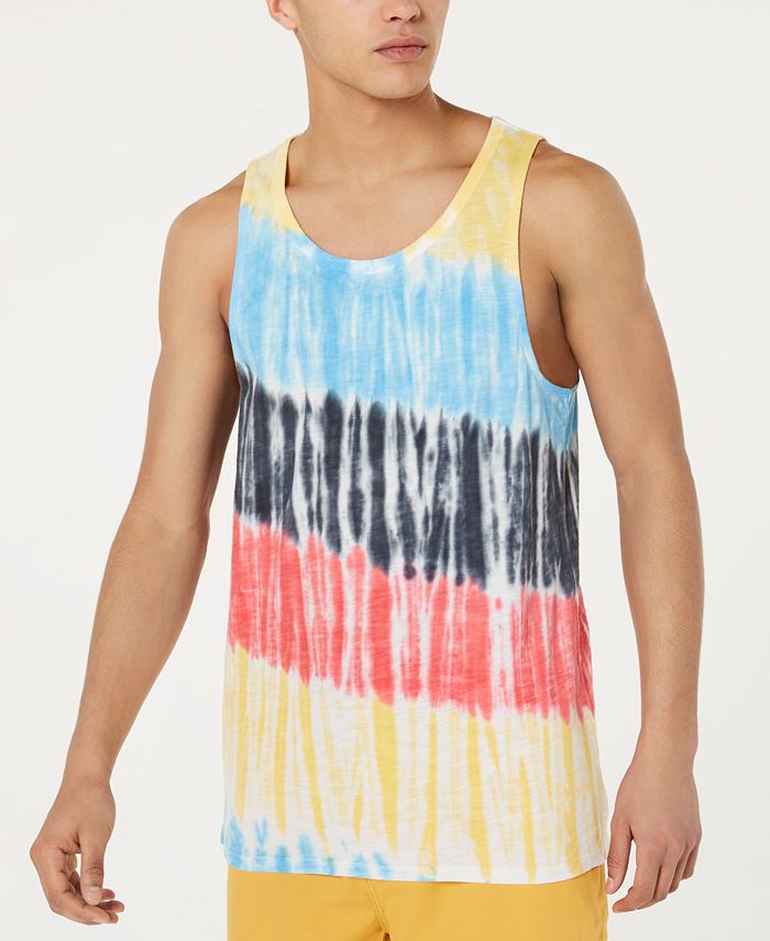 American Rag Men's Streaked TieDye Tank, Created for Macy's Macy's