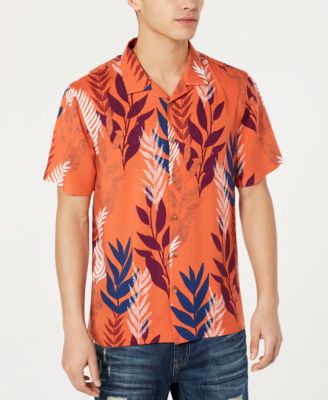 American Rag - Men's Textured Tropical Shirt