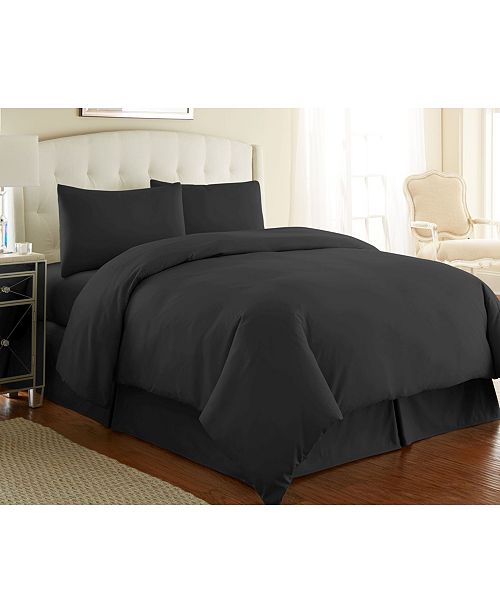 Southshore Fine Linens Ultra Soft Solid Color 3 Piece Duvet Cover