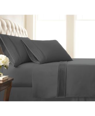 Classy Pleated 21" Extra deep, Pocket Sheet Set, Split King