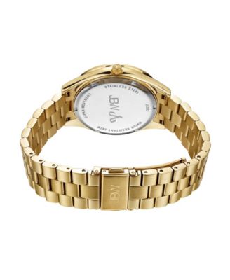 Women's Mondrian Diamond (1/6 ct.t.w.) 18k Gold Plated Stainless Steel Watch 37mm