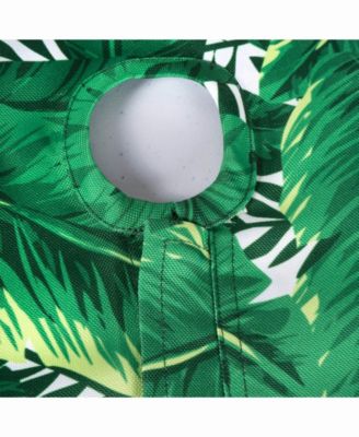 Banana Leaf Outdoor Table cloth with Zipper 52" Round