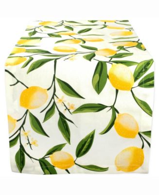 Lemon Bliss Print Table Runner 14