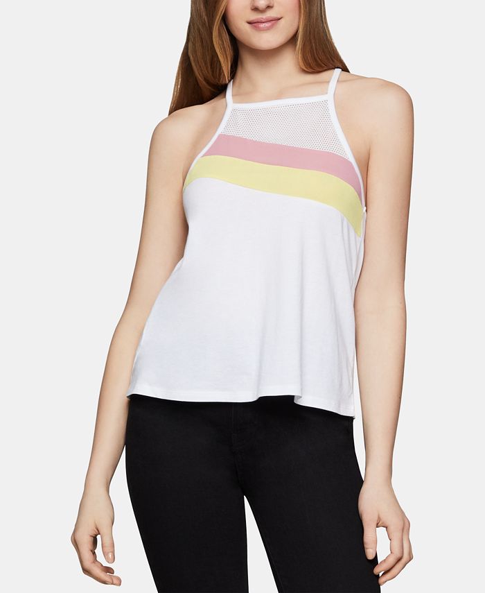 BCBGeneration MeshPanel Tank Top Macy's
