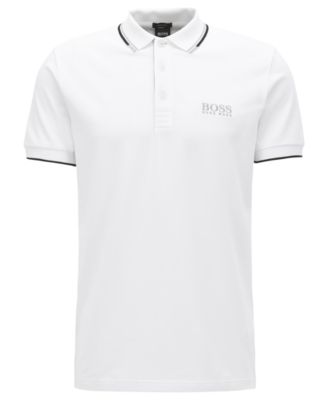Hugo Boss BOSS Men's Paddy Pro Regular-Fit Piqué Polo Shirt - Macy's