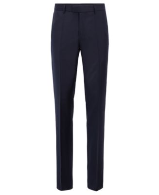 Hugo Boss BOSS Men's T-Glover3 LC Slim-Fit Formal Wool Trousers - Macy's