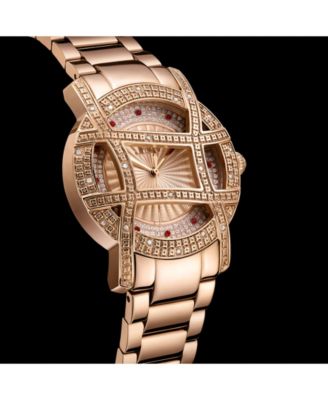 10 YR Anniversary Women's Olympia Diamond (1/5 ct.t.w.) 18K Rose Gold Plated  Watch