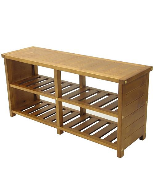 Winsome Keystone Shoe Bench Reviews Cleaning Organization