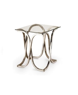 Firstime Co Loop Side Table In Gold Reviews Furniture Macy S