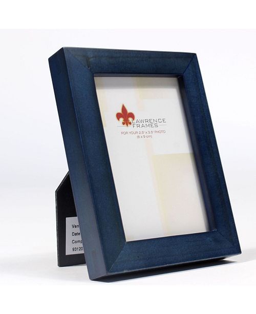 Lawrence Frames Blue Wood Picture Frame Gallery Collection 2