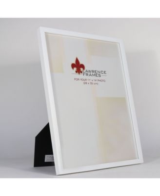 White Wood Picture Frame - Gallery Collection - 11" x 14"
