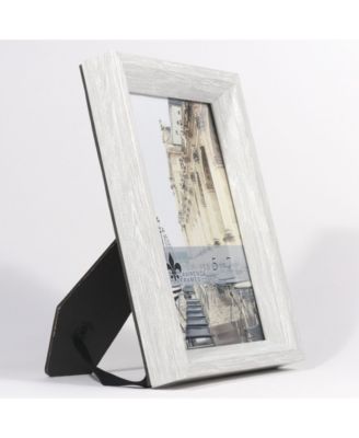 Bradley Whitewashed Gray Picture Frame - 5" x 7"