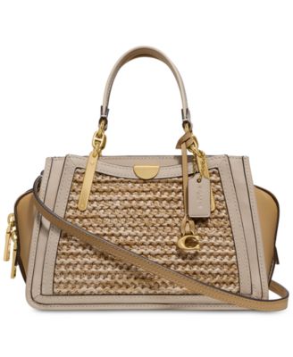 coach straw tote