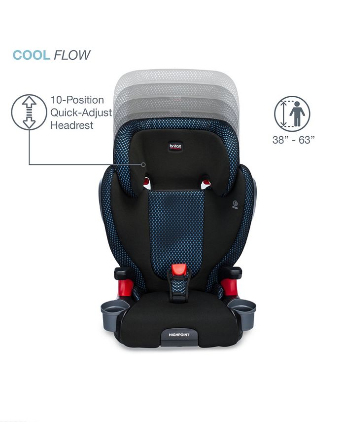 Britax Highpoint™ High Back Belt Positioning Booster, Cool Flow Teal