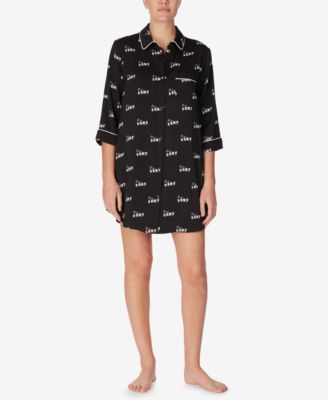 DKNY - Printed Boyfriend Sleepshirt