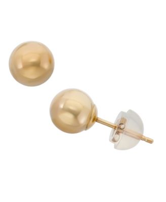 Macy's - 14k Yellow Gold Ball Stud Earrings