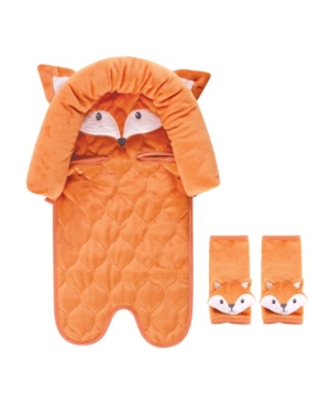 Hudson Baby Car Seat Insert and Strap Covers One Size