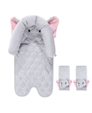 Hudson Baby Car Seat Insert and Strap Covers One Size