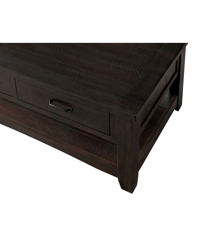 Martin Svensson Home Rustic Collection Coffee Table, Espresso Macy's