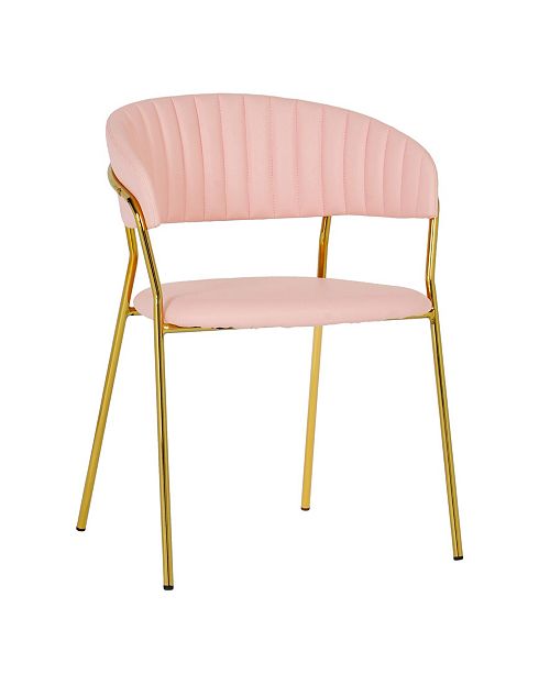 Tov Furniture Tov Padma Vegan Leather Chair Set Of 2