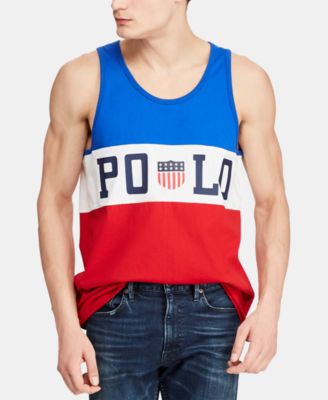 polo tank top mens