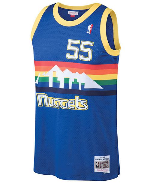 Mitchell & Ness Big Boys Dikembe Mutombo Denver Nuggets ...