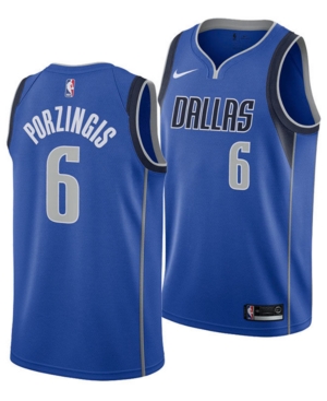 Nike Men's Kristaps Porzingis Dallas Mavericks Icon Swingman Jersey