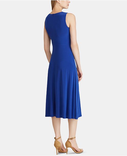 Lauren Ralph Lauren Twist Jersey Dress & Reviews - Dresses - Women - Macy's