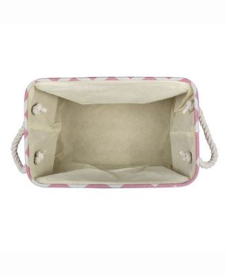 Design Import Storage Bin Chevron, Rectangle