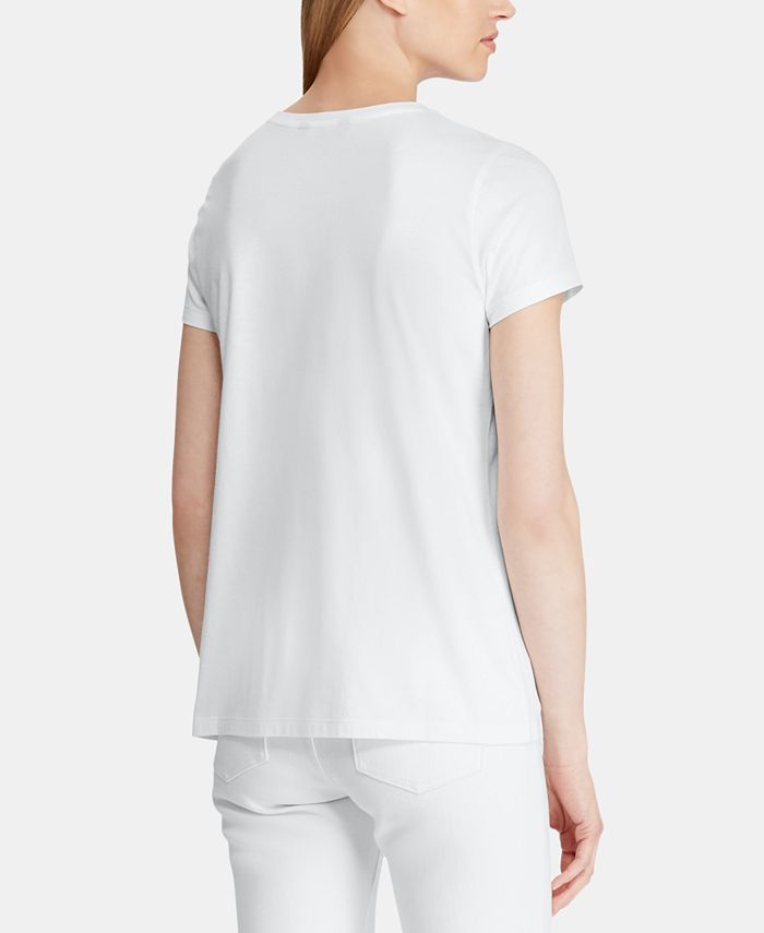 Lauren Ralph Lauren Graphic T-Shirt - Macy's