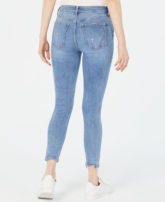 Kendall + Kylie Kendall + Kyle The Ultra Babe Ripped Skinny Jeans - Macy's