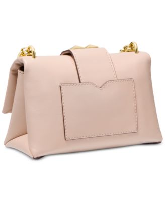 michael kors pink bag with studs