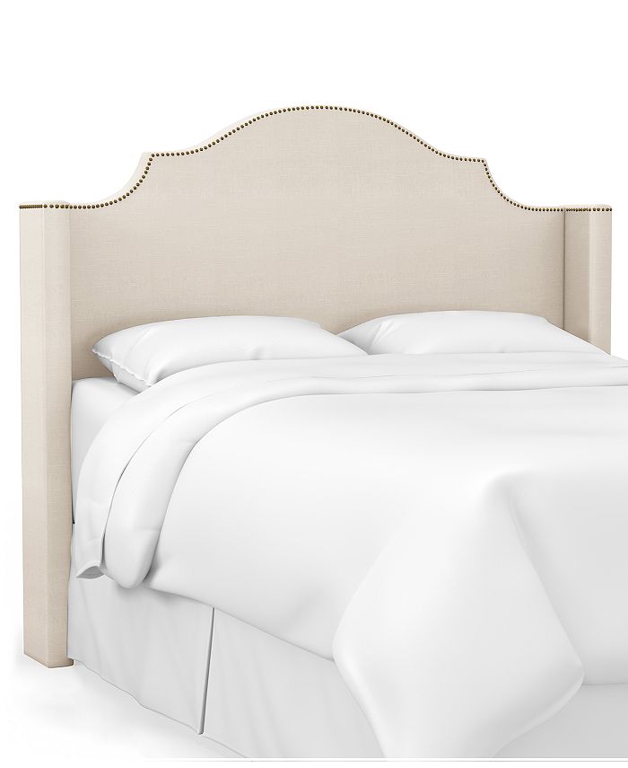 Martha Stewart Collection Skylands Collection Paulina Cal King Wingback