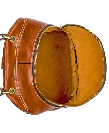 Patricia nash heritage sales leather alencon backpack