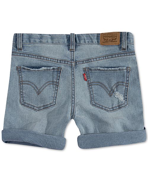 Levi's Toddler Girls Distressed Denim Shorts & Reviews Shorts Kids