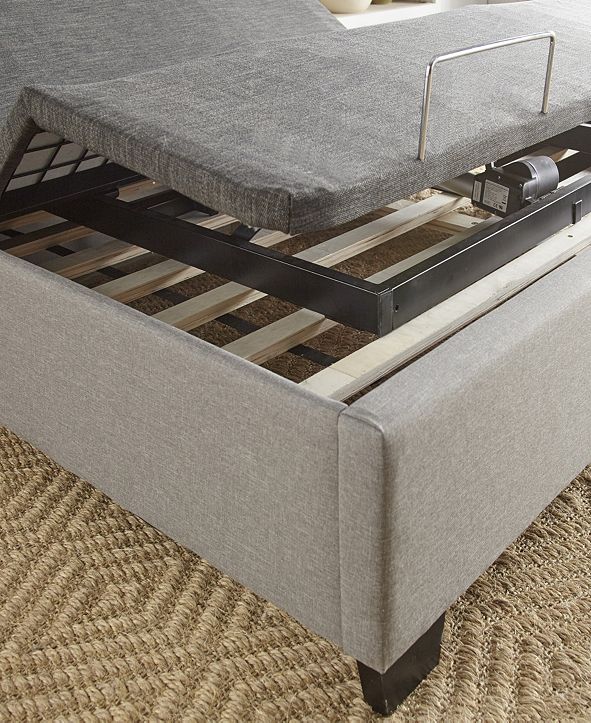 Ultima Split King Zero Clearance Upholstered Adjustable Foundation Bed