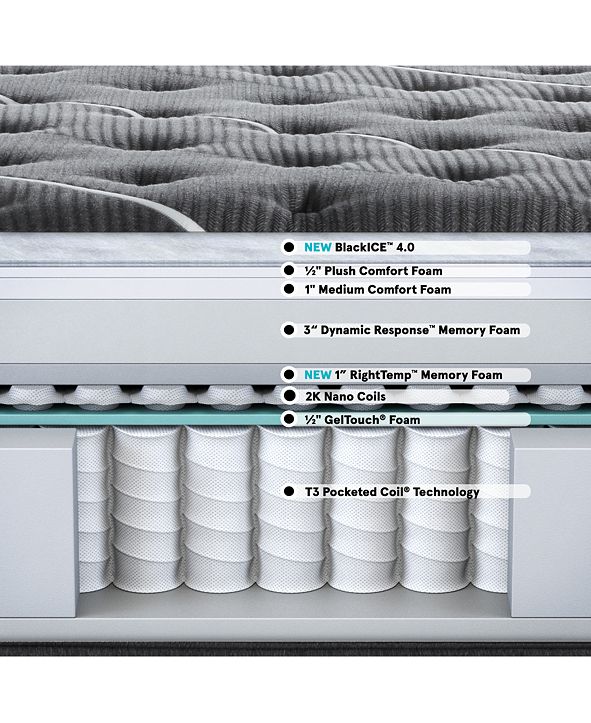 Beautyrest KClass 17.5" Firm Pillow Top Mattress Set