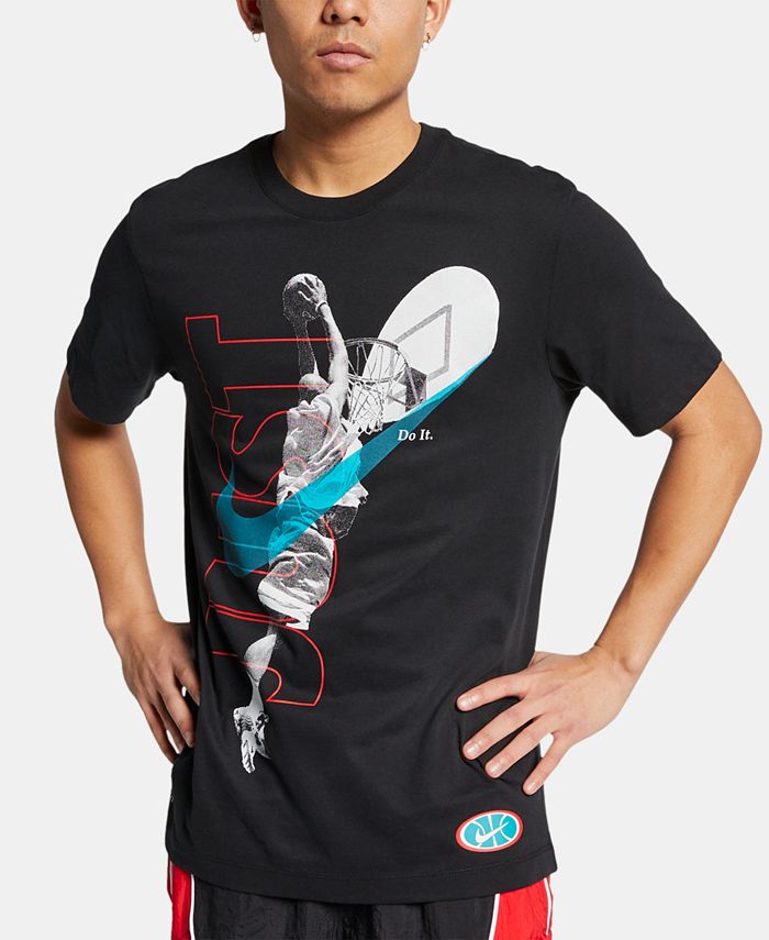 Nike Men's Dri-FIT Graphic Basketball T-Shirt - Macy's