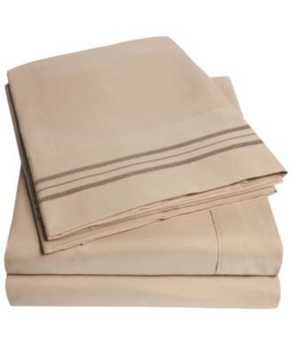 Microfiber 4-Pc. Sheet Set, Queen