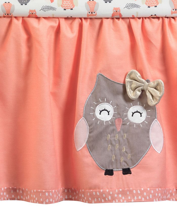 Lambs & Ivy Family Tree with Owls 4Piece Baby Crib Bedding Set Macy's