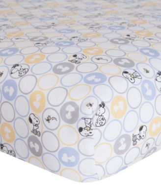 snoopy crib sheets