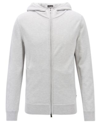 mens hugo boss zip up hoodie