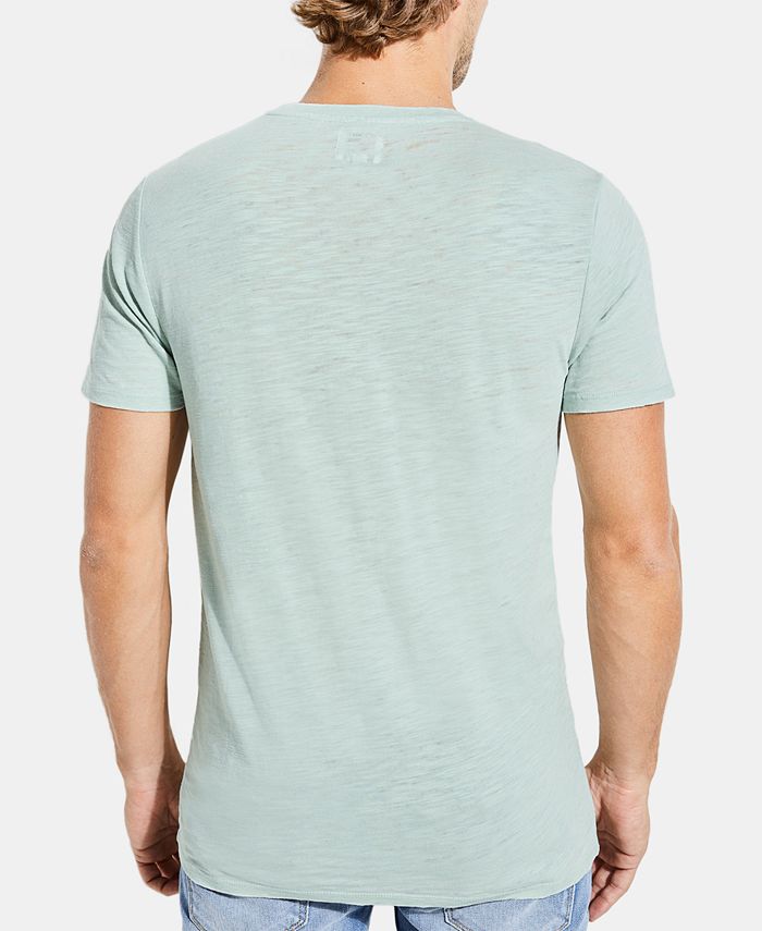 GUESS Men's Myer Burnout Logo TShirt Macy's